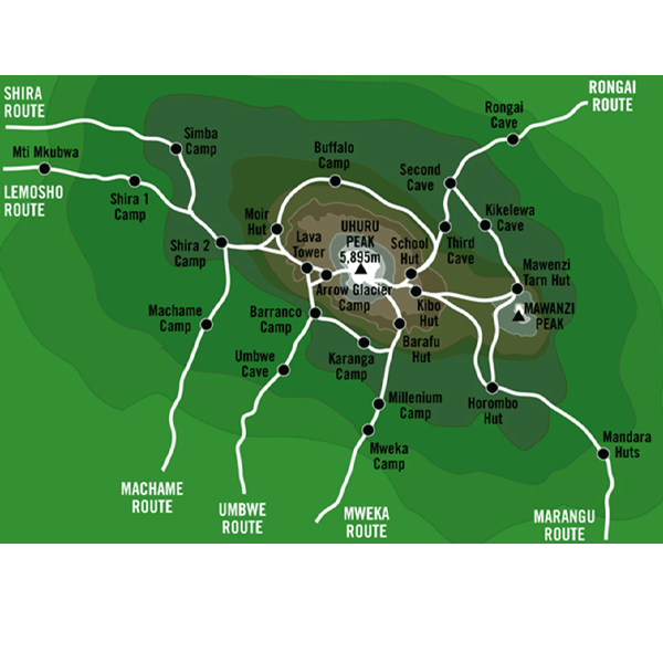 Shira Route — Mount Kilimanjaro